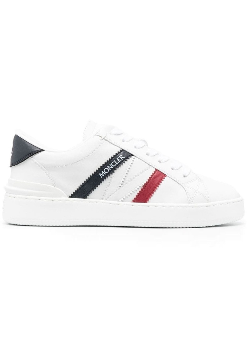 Moncler Monaco M faux-leather sneakers