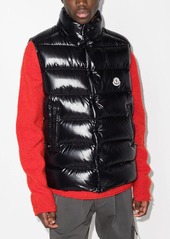 Moncler Tibb logo-patch padded gilet