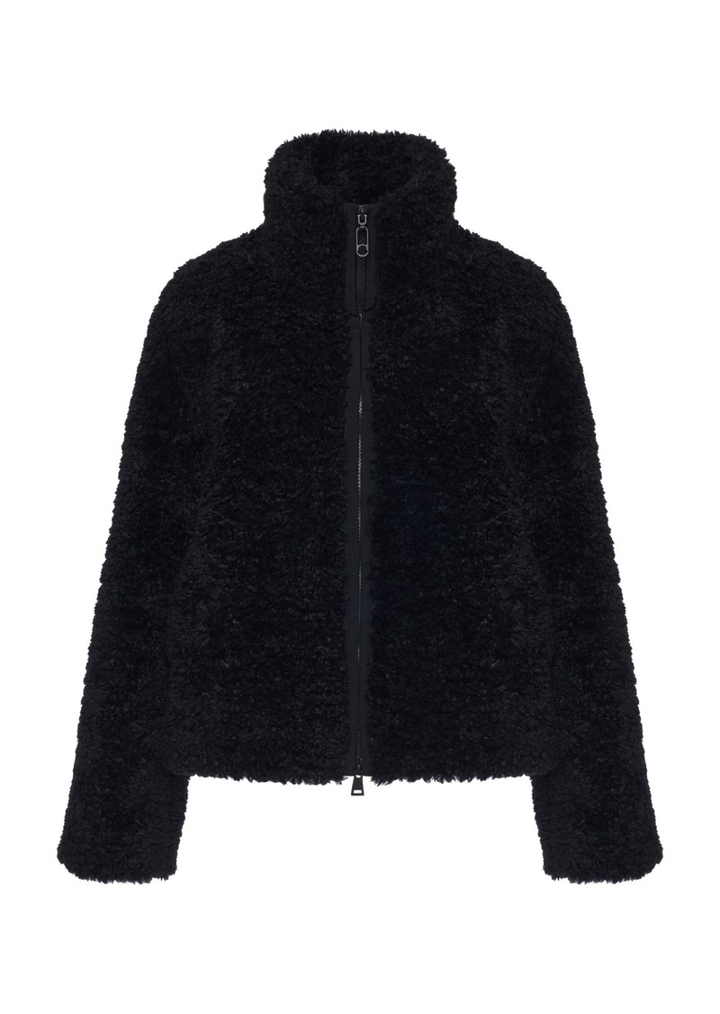 Moncler - Bridoire Eco-Shearling Jacket - Black - 0 - Moda Operandi