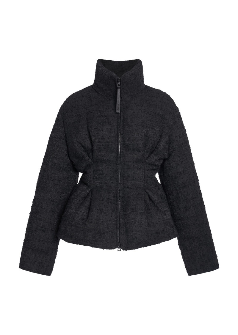 Moncler - Caraline Tweed Jacket - Black - 2 - Moda Operandi
