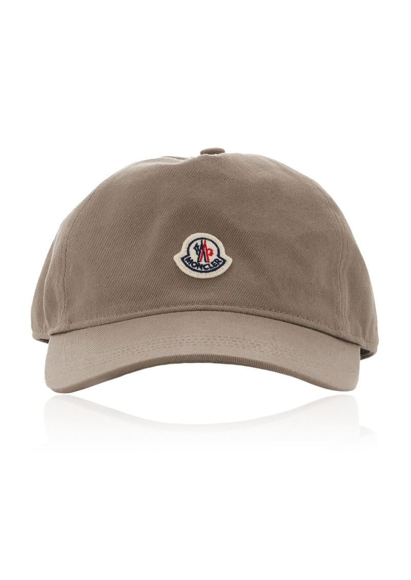 Moncler - Cotton Baseball Cap - Neutral - OS - Moda Operandi