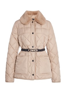 Moncler - Cygne Short Down Jacket - Neutral - 1 - Moda Operandi