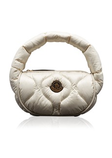 Moncler - Delilah Quilted Nylon HoboBag - White - OS - Moda Operandi