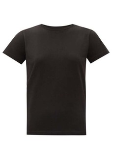 Moncler - Logo-print Cotton-jersey T-shirt - Womens - Black