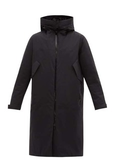 Moncler - Mauve Shell Hooded Coat - Womens - Black