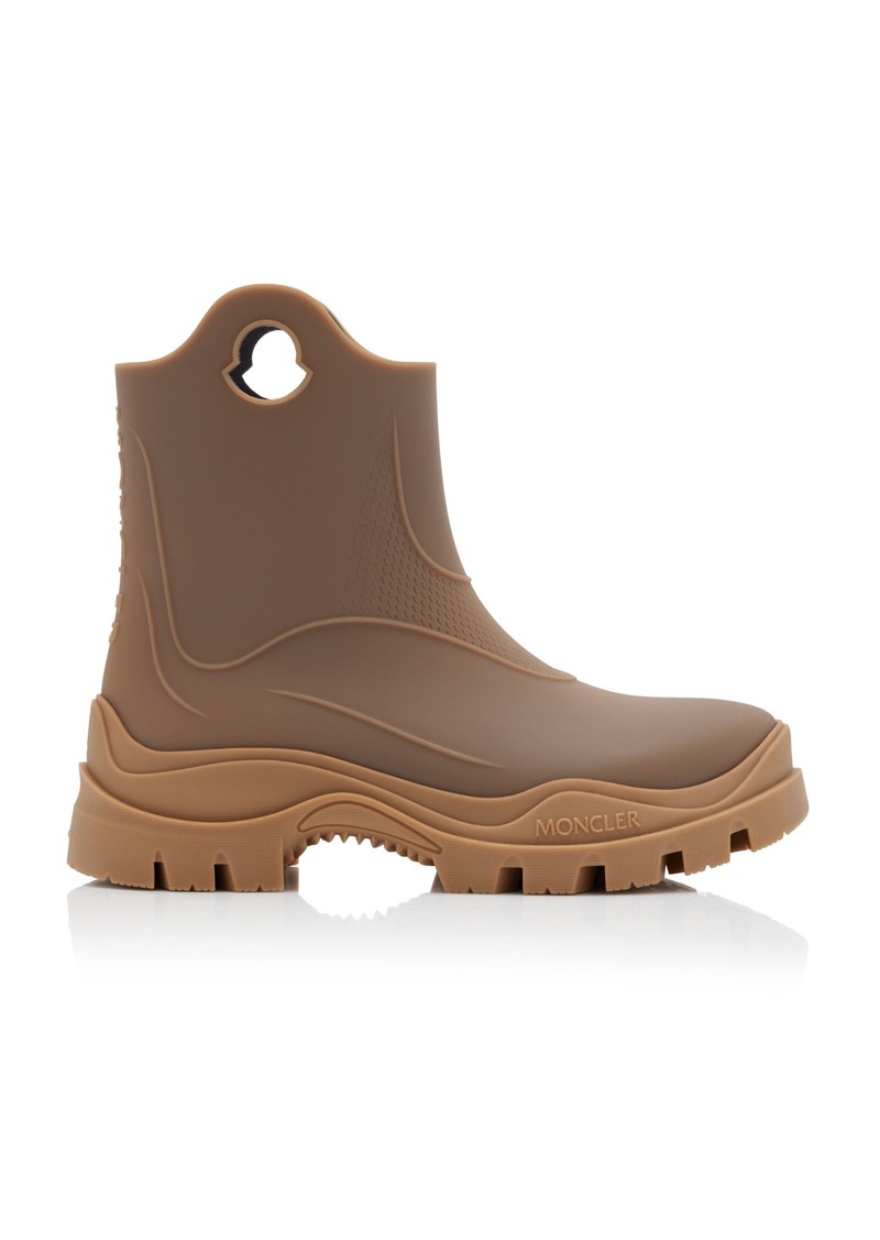 Moncler - Misty Rubber Rain Boots - Neutral - IT 39 - Moda Operandi