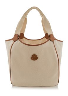 Moncler - Nalani Canvas Tote Bag - Neutral - OS - Moda Operandi