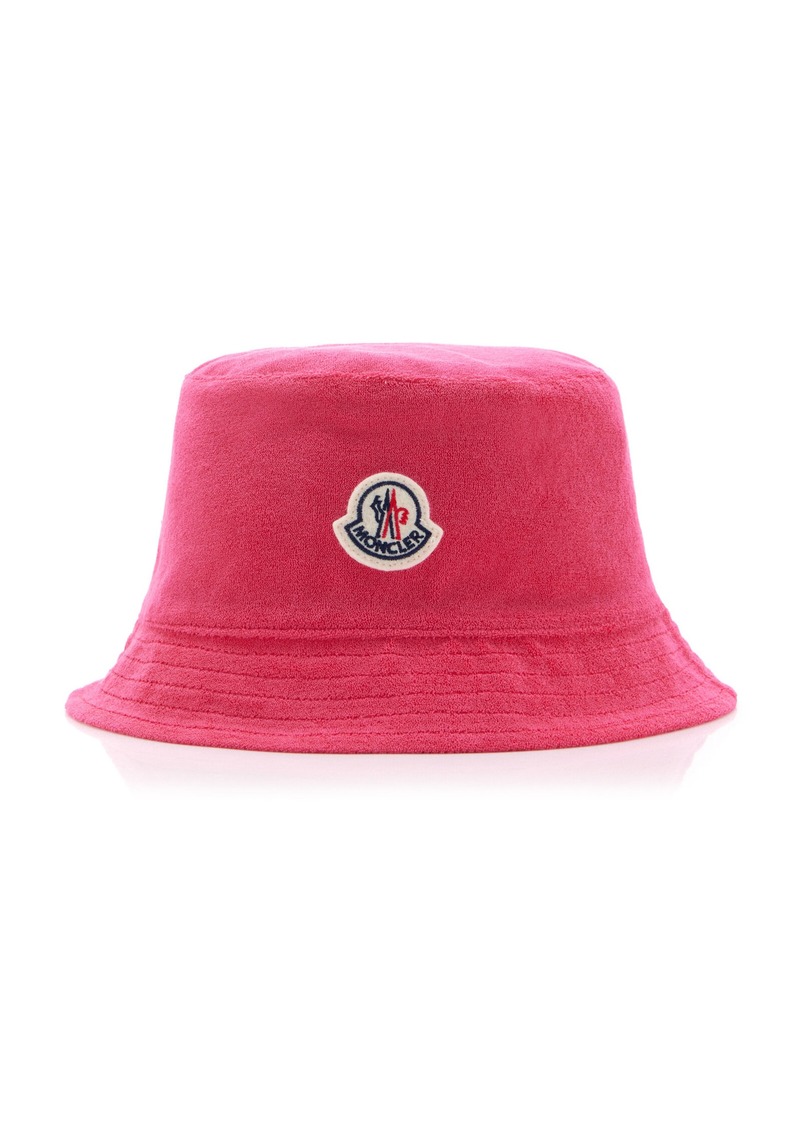 Moncler - Terry Bucket Hat - Pink - L - Moda Operandi