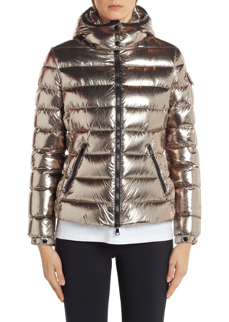 moncler barge quilted down coat