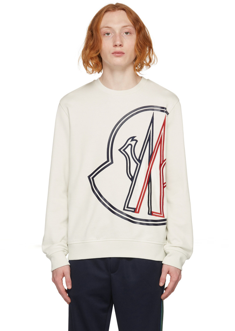 Moncler Beige Logo Sweatshirt