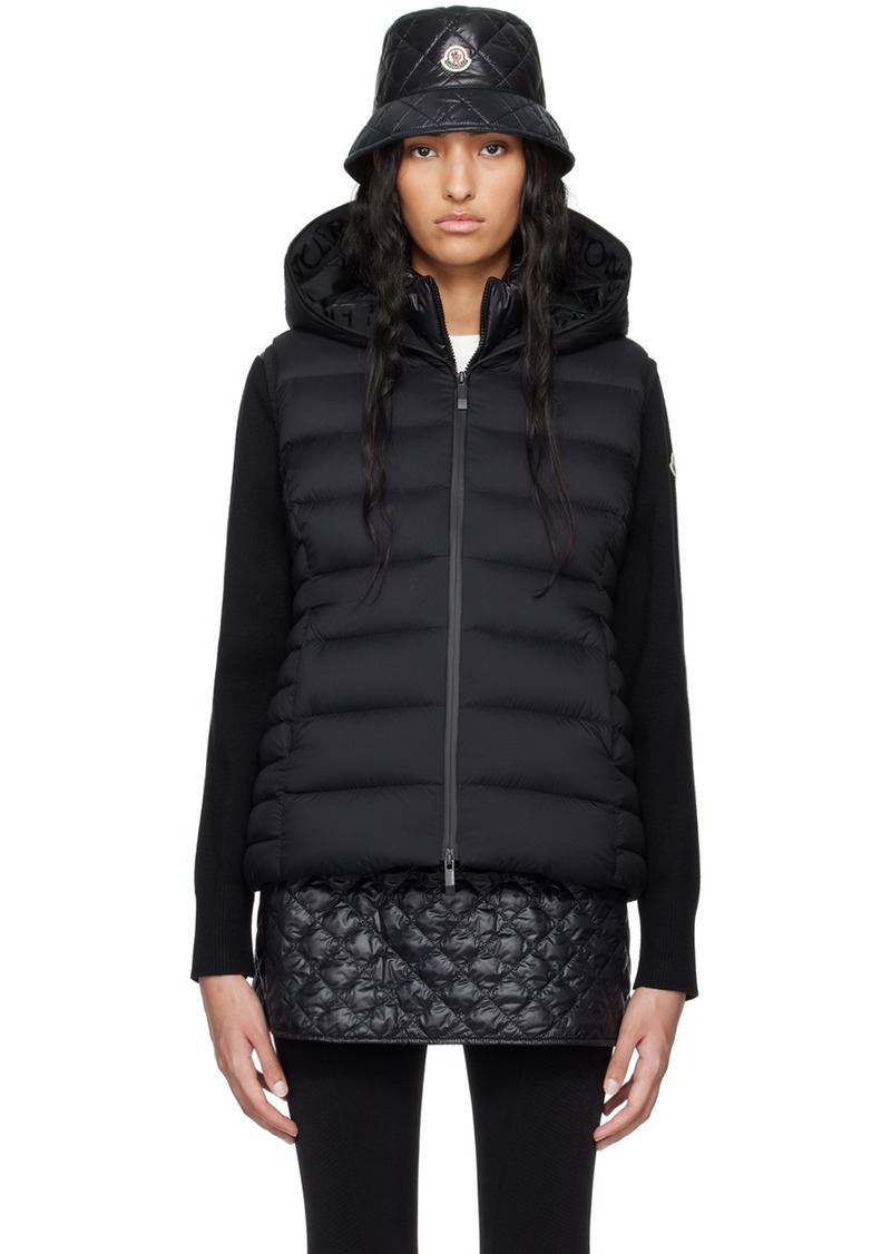 Moncler Black Barraux Down Vest