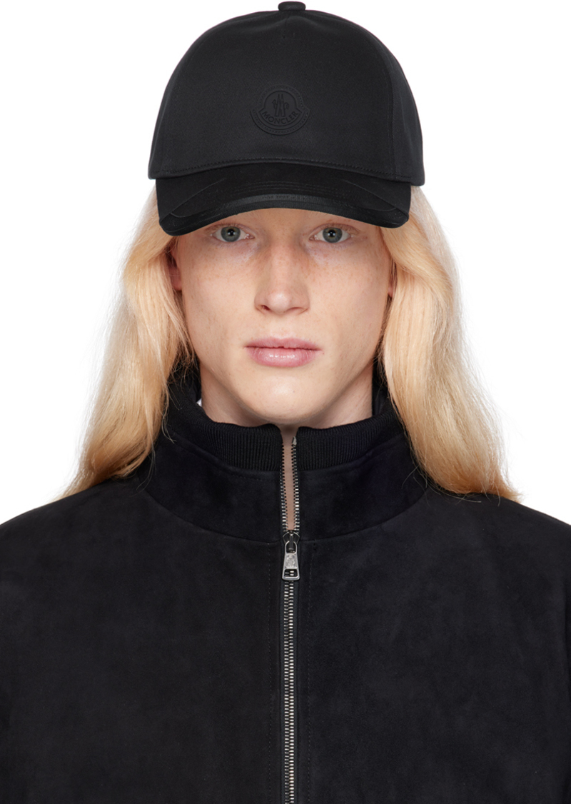 Moncler Black Baseball Cap