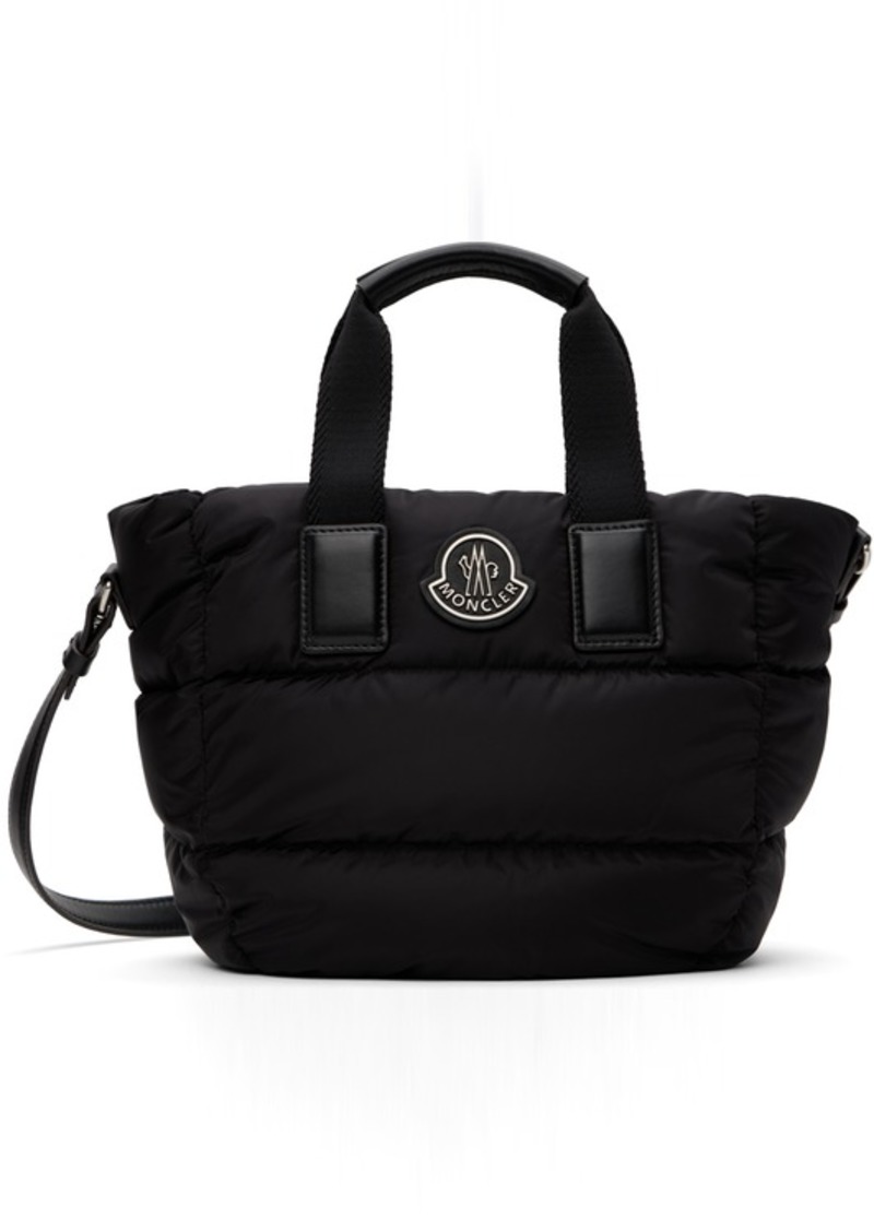 Moncler Black Caradoc Mini Down Tote