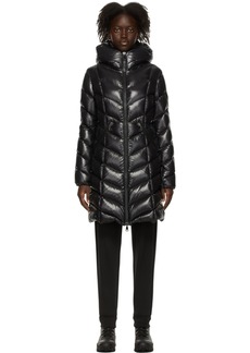 Moncler Black Down Marus Coat