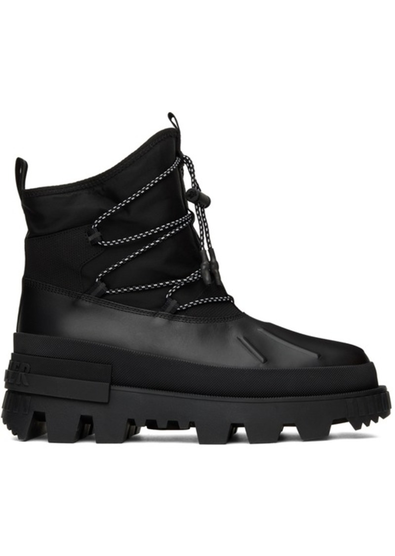 Moncler Black Mallard Boots