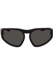 Moncler Black Oval Sunglasses