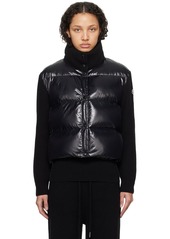 Moncler Black Paneled Down Jacket