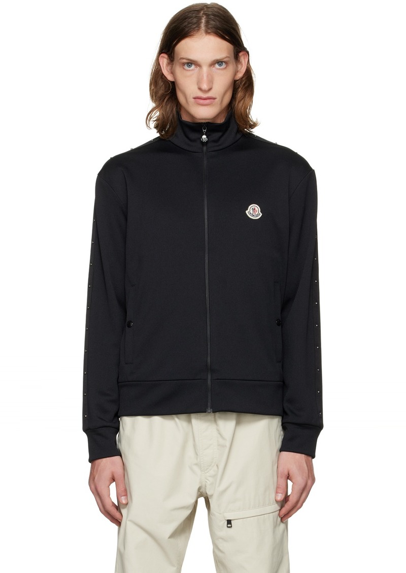 Moncler Black Polyester Sweatshirt