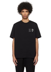 Moncler Black Printed T-Shirt