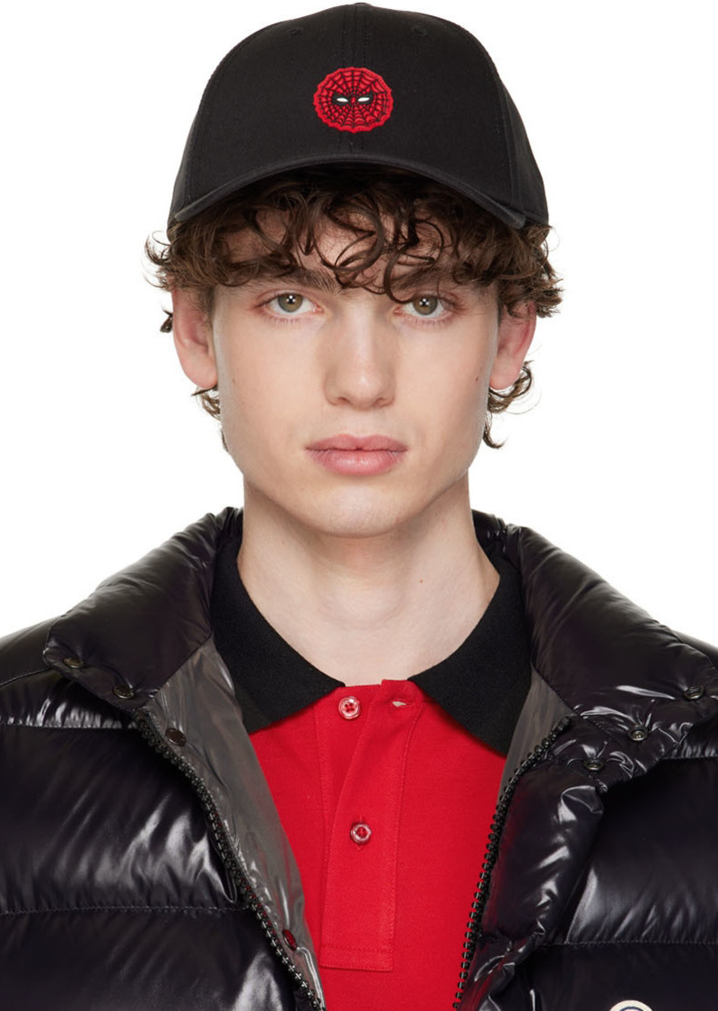 Moncler Black Spider-Man Cap