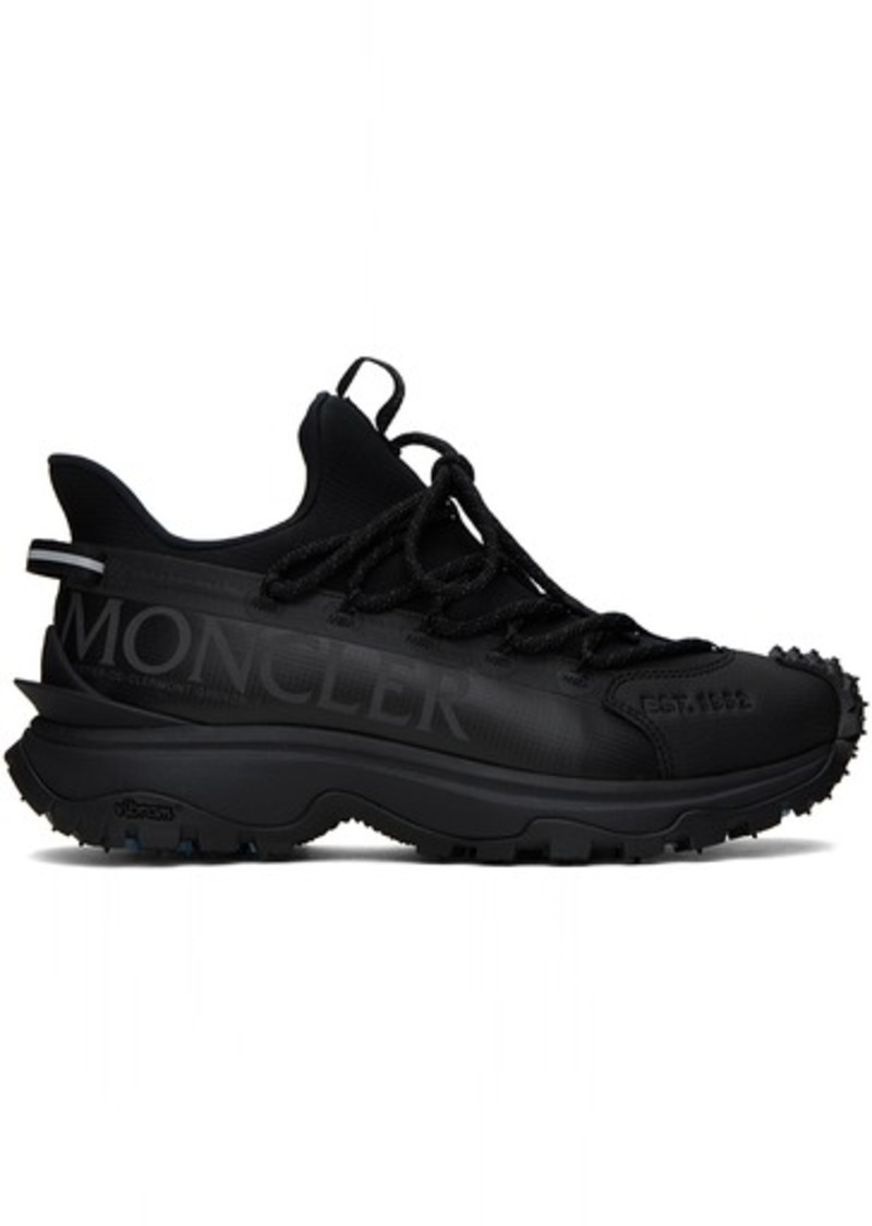Moncler Black Trailgrip Lite2 Sneakers