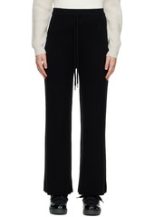 Moncler Black Wide-Leg Lounge Pants