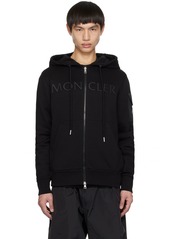 Moncler Black Zip Hoodie