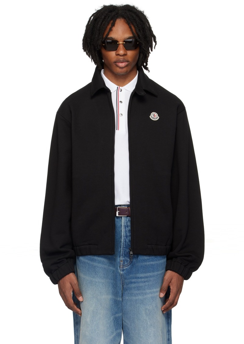 Moncler Black Zip Sweatshirt