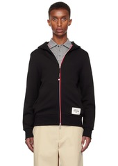 Moncler Black Zip-Up Hoodie