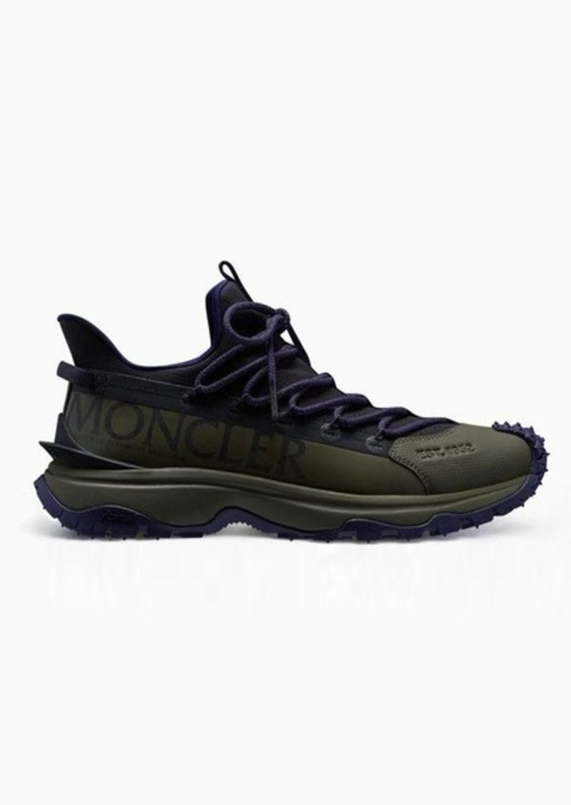Moncler Blue/olive green Trailgrip Lite 2 Sneakers
