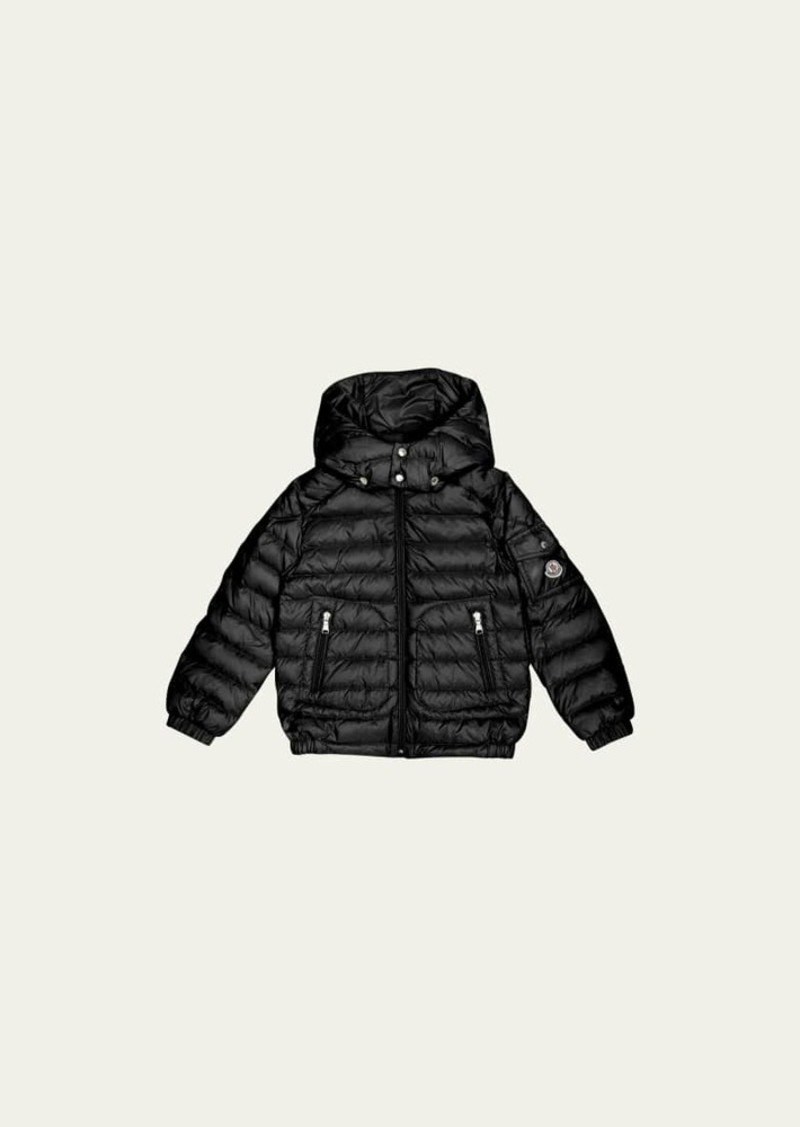 Moncler Boy's Lauros Hooded Puffer Jacket  Size 4-6