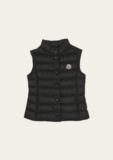 Moncler Boy's Liane Quilted Down Vest  Size 8-14
