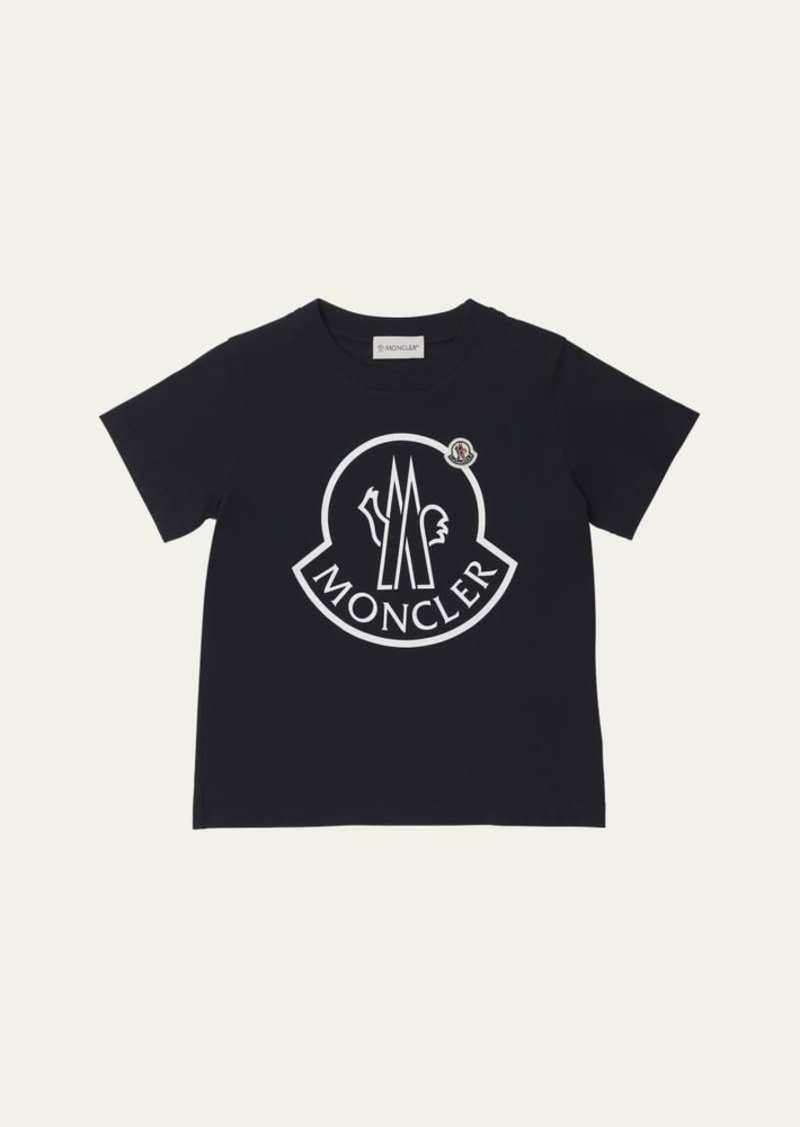 Moncler Boy's Logo Bell Graphic T-Shirt  Size 8-14