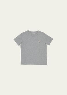 Moncler Boy's Logo Patch Short-Sleeve T-Shirt  Size 8-14