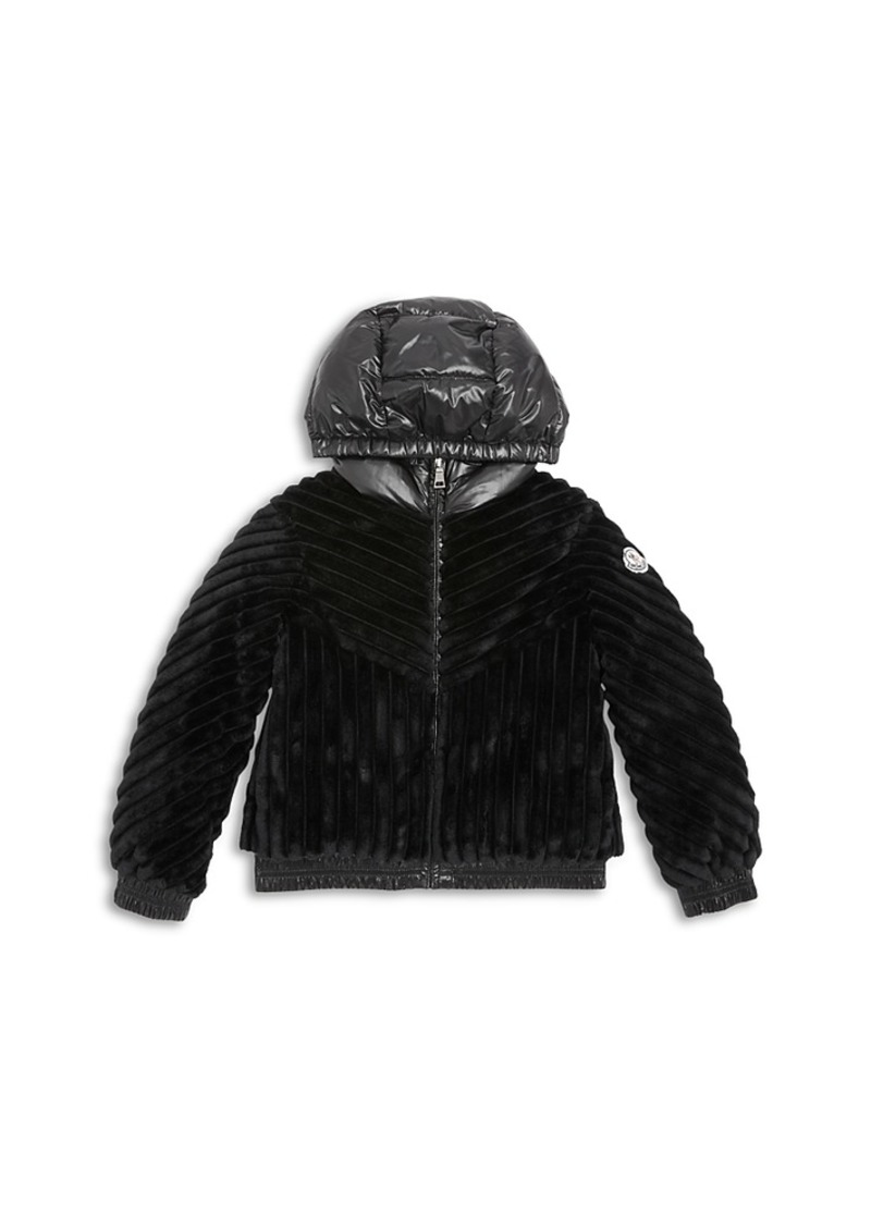 Moncler Boys' Pedrix Hooded Down Jacket - Big Kid