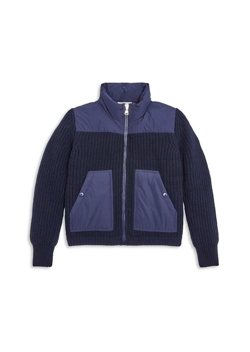 Moncler Boys' Quilted Wool Cardigan - Big Kid