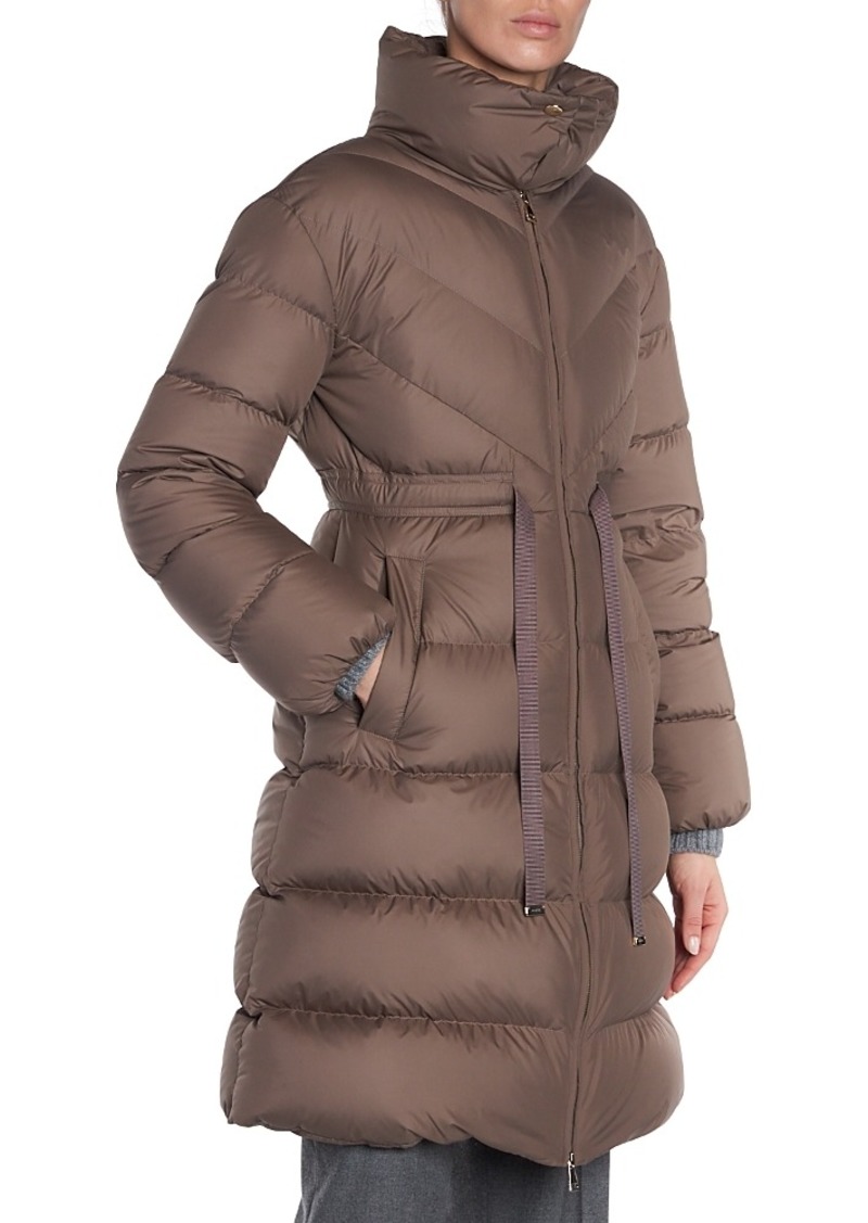 Moncler Brou Long Down Coat