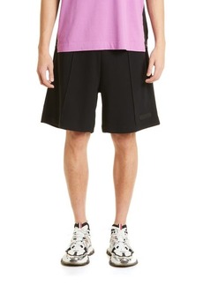 Moncler Cotton Jersey Logo Sweat Shorts