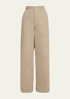 Moncler Cotton Twill Trousers