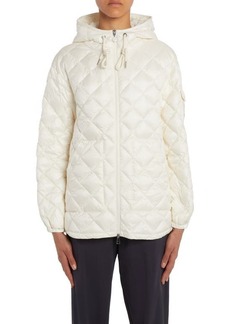 Moncler Diamond Quilted Hooded Down Jacket