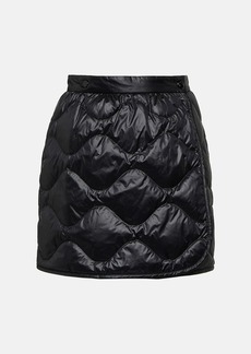 Moncler Down miniskirt