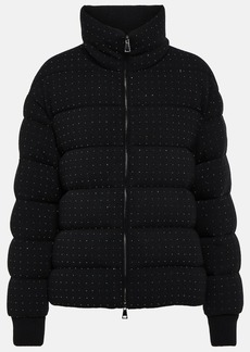 Moncler Effraie embellished wool down jacket