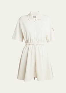 Moncler Fit-and-Flare Mini Shirtdress