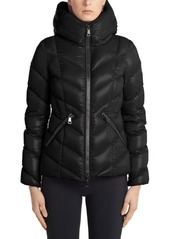 Moncler Fulig Quilted Down Puffer Jacket in Black at Nordstrom