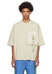 Moncler Genius 1 Moncler JW Anderson Beige T-Shirt