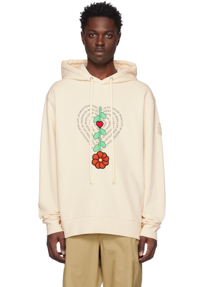 Moncler Genius 1 Moncler JW Anderson Off-White Hoodie