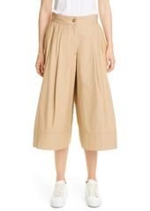 Moncler Genius 1 Moncler JW Anderson Pleated Cotton Culottes in Beige at Nordstrom