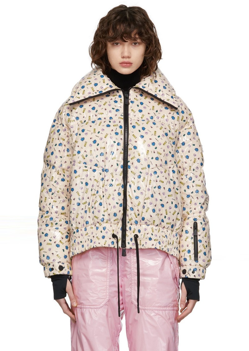 Moncler Genius 3 Moncler Grenoble Pink Down Printed Chambairy Jacket