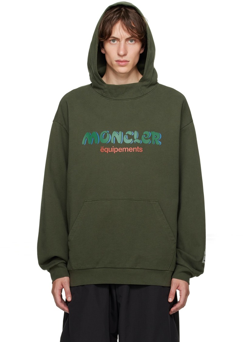 Moncler Genius Moncler x Salehe Bembury Green Printed Hoodie