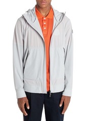 Moncler Givray Hooded Jacket in Grey at Nordstrom